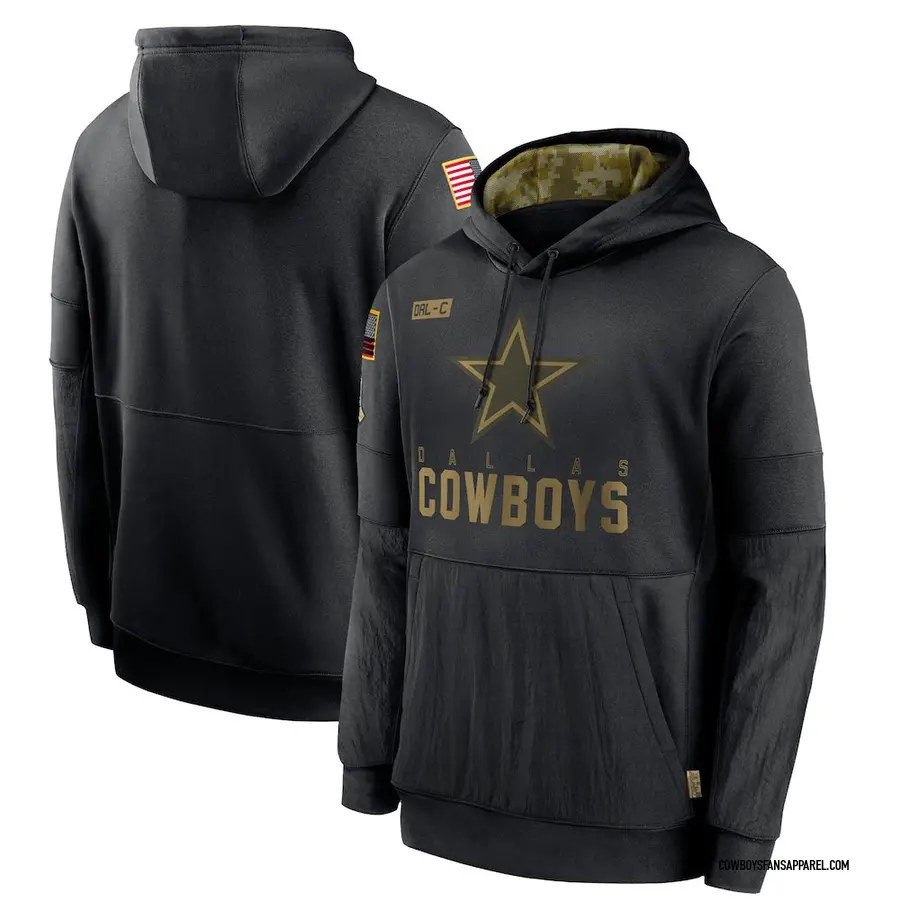 Cowboys salute to service hoodie 2018 on sale