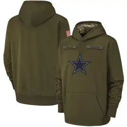 dallas cowboys olive green hoodie