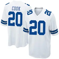 Nike Dalvin Cook Dallas Cowboys Men's Game White Jersey