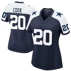 Nike Dalvin Cook Dallas Cowboys Women's Game Navy Alternate Jersey