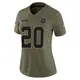 Nike Dalvin Cook Dallas Cowboys Women's Limited Olive 2025 Salute to Service Jersey