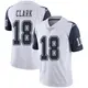 Nike Damone Clark Dallas Cowboys Men's Limited White Color Rush Vapor Untouchable Jersey