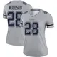 Nike Darren Woodson Dallas Cowboys Women's Legend Gray Inverted Jersey