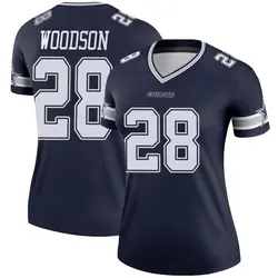 Nike Darren Woodson Dallas Cowboys Women's Legend Navy Jersey