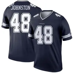 Daryl Johnston Dallas Cowboys Men's Legend Navy Jersey