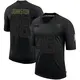 Nike Daryl Johnston Dallas Cowboys Men's Limited Black 2020 Salute To Service Jersey