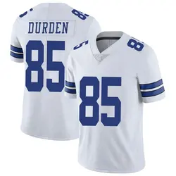 Nike David Durden Dallas Cowboys Men's Limited White Vapor Untouchable Jersey