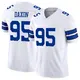 Nike Denzel Daxon Dallas Cowboys Youth Limited White Vapor F.U.S.E. Jersey