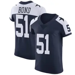 Nike Devante Bond Dallas Cowboys Men's Elite Navy Alternate Vapor Untouchable Jersey