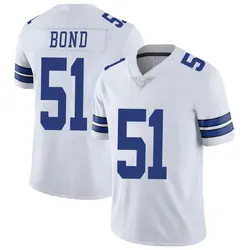 Nike Devante Bond Dallas Cowboys Youth Limited White Vapor Untouchable Jersey
