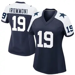 Dontario Drummond Dallas Cowboys Women's Game Navy Alternate Jersey