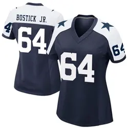 Nike Earl Bostick Jr. Dallas Cowboys Women's Game Navy Alternate Jersey