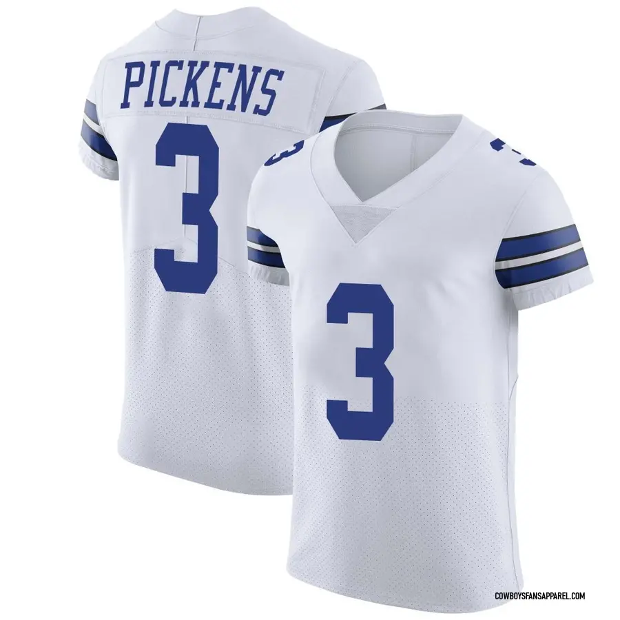Nike George Pickens Dallas Cowboys Men's Elite White Vapor Untouchable Jersey