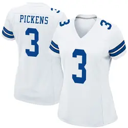 Nike George Pickens Dallas Cowboys Women's Game White Jersey