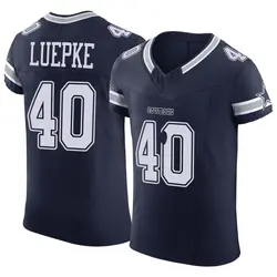 Hunter Luepke Dallas Cowboys Men's Elite Navy Vapor F.U.S.E. Jersey