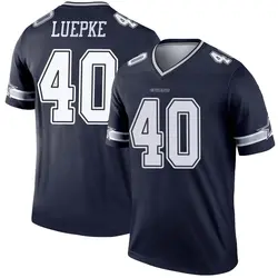 Hunter Luepke Dallas Cowboys Men's Legend Navy Jersey