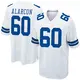 Nike Isaac Alarcon Dallas Cowboys Youth Game White Jersey