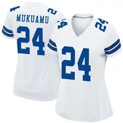 Nike Israel Mukuamu Dallas Cowboys Women's Game White Jersey