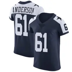 Nike Jack Anderson Dallas Cowboys Men's Elite Navy Alternate Vapor Untouchable Jersey