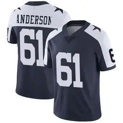 Nike Jack Anderson Dallas Cowboys Men's Limited Navy Alternate Vapor Untouchable Jersey