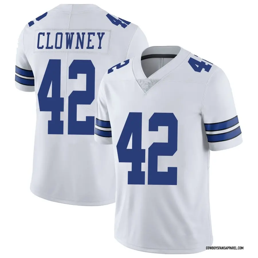 Nike Jadeveon Clowney Dallas Cowboys Men's Limited White Vapor Untouchable Jersey