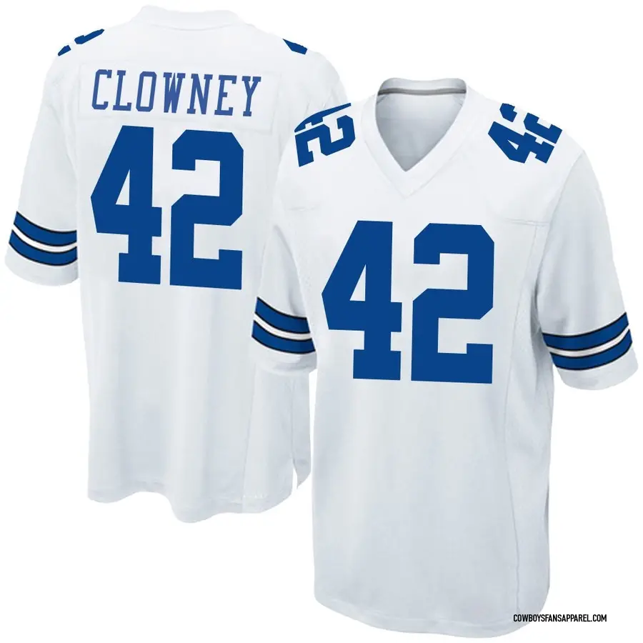 Nike Jadeveon Clowney Dallas Cowboys Youth Game White Jersey