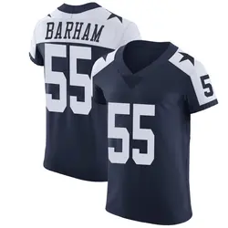 Nike Jaishawn Barham Dallas Cowboys Men's Elite Navy Alternate Vapor Untouchable Jersey
