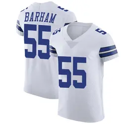 Nike Jaishawn Barham Dallas Cowboys Men's Elite White Vapor Untouchable Jersey