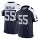 Nike Jaishawn Barham Dallas Cowboys Men's Limited Navy Alternate Vapor F.U.S.E. Jersey