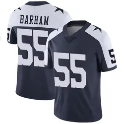 Nike Jaishawn Barham Dallas Cowboys Men's Limited Navy Alternate Vapor Untouchable Jersey
