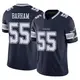 Nike Jaishawn Barham Dallas Cowboys Men's Limited Navy Vapor F.U.S.E. Jersey
