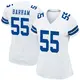 Nike Jaishawn Barham Dallas Cowboys Women's Game White Jersey