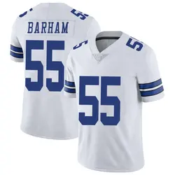 Nike Jaishawn Barham Dallas Cowboys Youth Limited White Vapor Untouchable Jersey