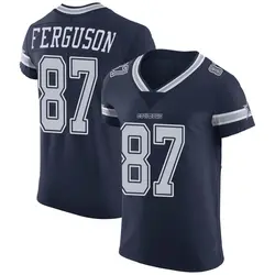 Nike Jake Ferguson Dallas Cowboys Men's Elite Navy Team Color Vapor Untouchable Jersey