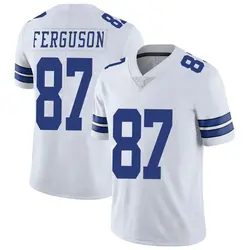 Nike Jake Ferguson Dallas Cowboys Men's Limited White Vapor Untouchable Jersey