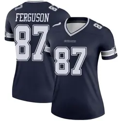 Nike Jake Ferguson Dallas Cowboys Women's Legend Navy Jersey