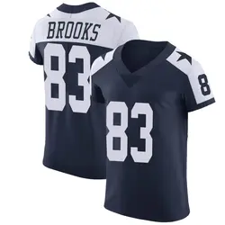 Jalen Brooks Dallas Cowboys Men's Elite Navy Alternate Vapor Untouchable Jersey