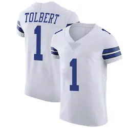 Nike Jalen Tolbert Dallas Cowboys Men's Elite White Vapor Untouchable Jersey