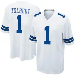 Nike Jalen Tolbert Dallas Cowboys Men's Game White Jersey