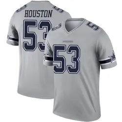 Nike James Houston Dallas Cowboys Men's Legend Gray Inverted Jersey