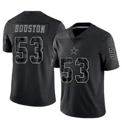 Nike James Houston Dallas Cowboys Men's Limited Black Reflective Jersey