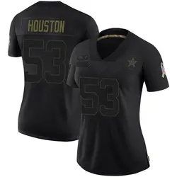 Nike James Houston Dallas Cowboys Women's Limited Black 2020 Salute To Service Jersey