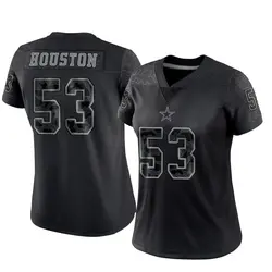 Nike James Houston Dallas Cowboys Women's Limited Black Reflective Jersey