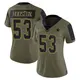 Nike James Houston Dallas Cowboys Women's Limited Olive 2021 Salute To Service Jersey