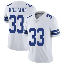 Nike Javonte Williams Dallas Cowboys Men's Limited White Vapor Untouchable Jersey