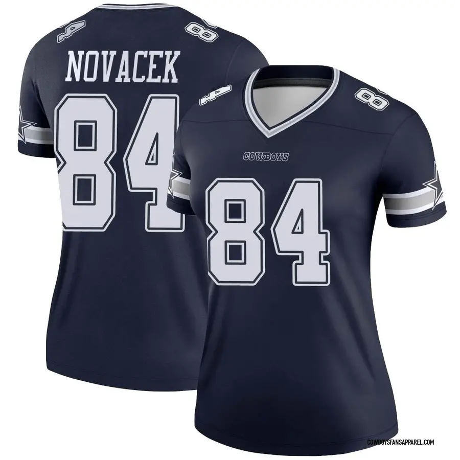 Nike Jay Novacek Dallas Cowboys Women's Legend Navy Jersey
