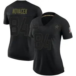 Nike Jay Novacek Dallas Cowboys Women's Limited Black 2020 Salute To Service Jersey