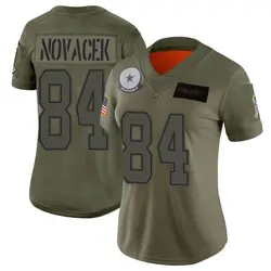 Nike Jay Novacek Dallas Cowboys Women's Limited Camo 2019 Salute to Service Jersey
