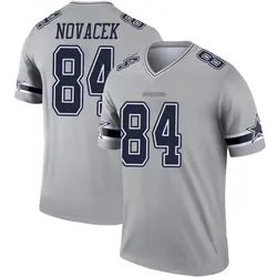 Nike Jay Novacek Dallas Cowboys Youth Legend Gray Inverted Jersey