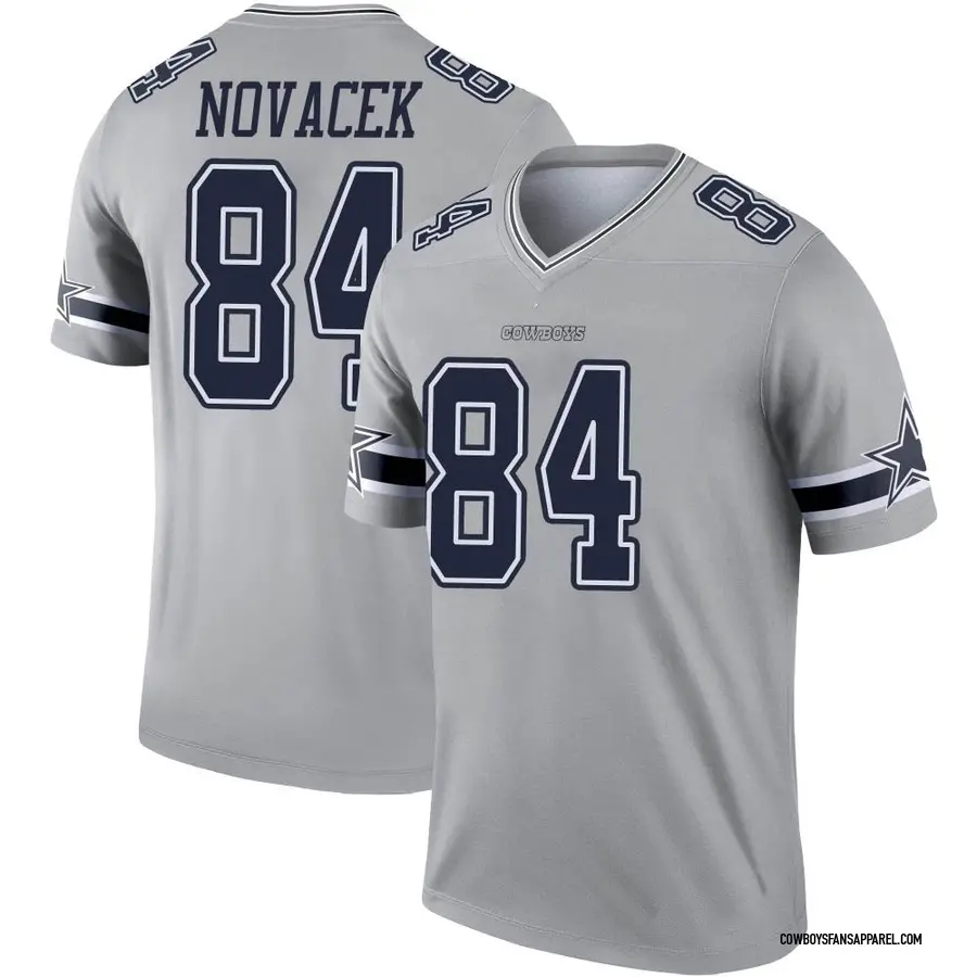 Nike Jay Novacek Dallas Cowboys Youth Legend Gray Inverted Jersey